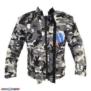 Dare Rider™ 3/4 Length UNISEX Motorcycle Camo Explorer Textile Adventure Jacket