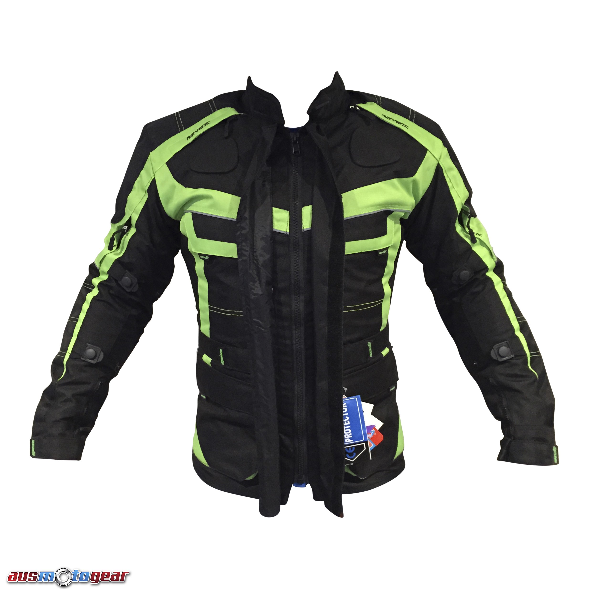 high visibility motorcycle jackets with armor