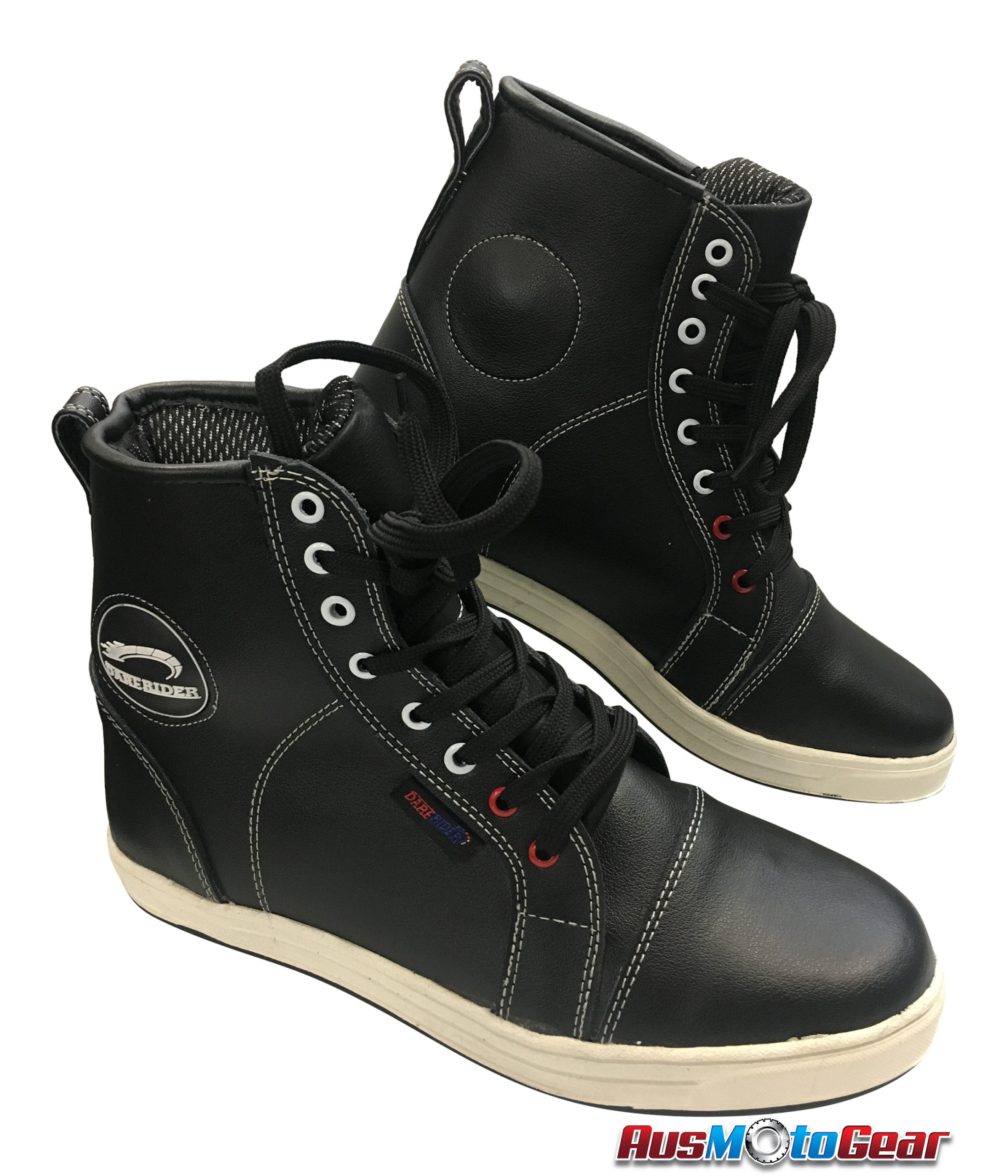 Canvas motorcycle cheap boots