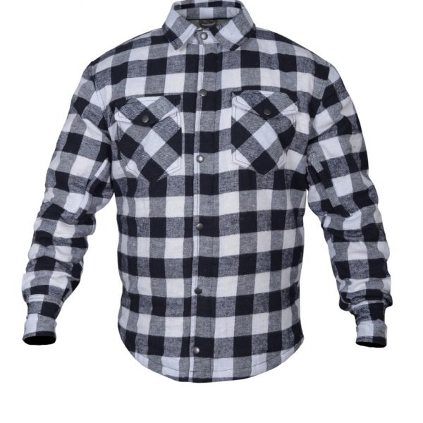 Dare Rider™ Motorcycle DuPont™ Kevlar® Lined Flannel Shirt with 5 PC CE ...