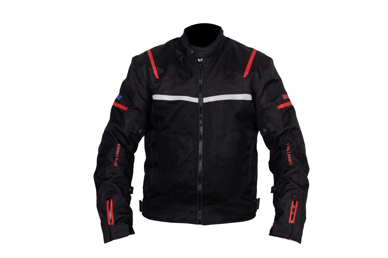 Dare Rider™ Ultimate Motorcycle Textile Jacket Black