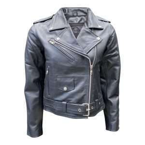 womens brando leather jacket