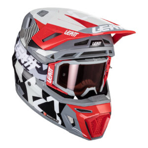 Leatt Helmet Kit Moto 8.5 V24 - Black / White (XS) - Leatt Helmet Kit Moto 8.5 V24 - Forge (XS)