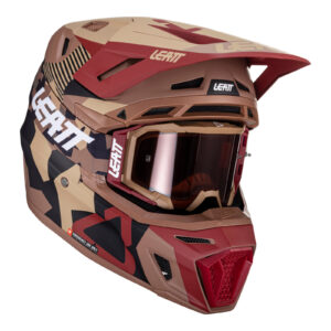 Leatt Helmet Kit Moto 8.5 V24 - Sundown (XS) - Leatt Helmet Kit Moto 8.5 V24 - Rubystone (2XL)