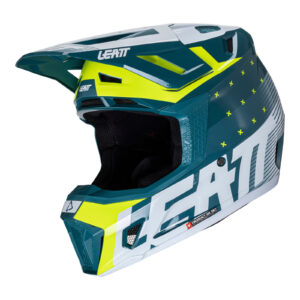 Leatt Helmet Kit Moto 8.5 V24 - Sundown (XS) - Leatt 2024 7.5 Helmet Kit - Acid Fuel (S)