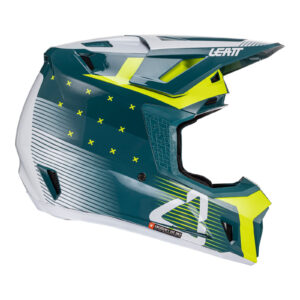 Leatt Helmet Kit Moto 8.5 V24 - Sundown (XS) - Leatt 2024 7.5 Helmet Kit - Acid Fuel (S)