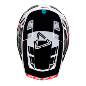 Leatt Helmet Kit Moto 8.5 V24 - Sundown (XS) - Leatt 2024 7.5 Helmet Kit - Black / White (2XL)