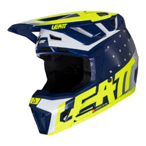 Leatt Helmet Kit Moto 8.5 V24 - Sundown (XS) - Leatt 2024 7.5 Helmet Kit - Blue (XS)