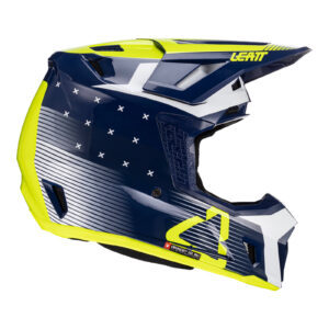 Leatt Helmet Kit Moto 8.5 V24 - Sundown (XS) - Leatt 2024 7.5 Helmet Kit - Blue (XS)