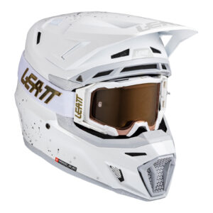 Leatt 2025 8.5 Helmet Kit - White (S/55-56cm) - Leatt 2025 8.5 Helmet Kit - White (M/57-58cm)