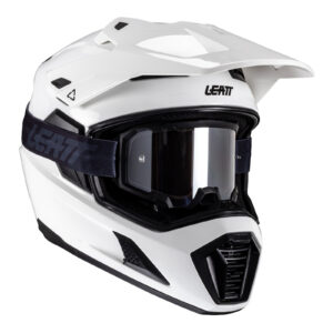 Leatt 2025 8.5 ADV Helmet Kit - White (XS/53-54cm) - Leatt 2025 8.5 ADV Helmet Kit - White (M/57-58cm)