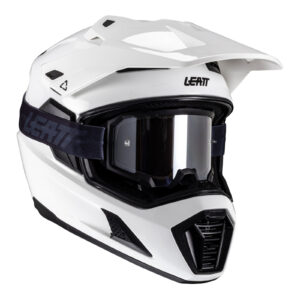 Leatt 2025 8.5 ADV Helmet Kit - White (XS/53-54cm) - Leatt 2025 8.5 ADV Helmet Kit - White (2XL/63-64cm)