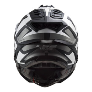 LS2 MX701 Explorer (2XL) Alter - Matte Black / White 06 - LS2 MX701 Explorer HPFC Alter (XS) Matte Black / White 06