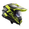 LS2 MX701 Explorer (2XL) Alter - Matte Black / Hi-Vis Yellow