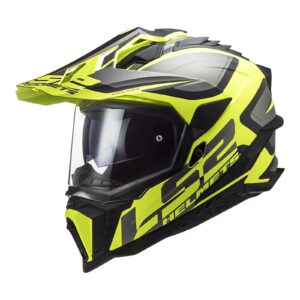 LS2 MX701 Explorer (2XL) Alter - Matte Black / Hi-Vis Yellow - LS2 MX701 Explorer (L) Alter - Matte Black / Hi-Vis Yellow