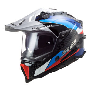 LS2 MX701 Explorer Carbon (2XL) Frontier - Black / Blue - LS2 MX701 Explorer Carbon (S) Frontier - Black / Blue