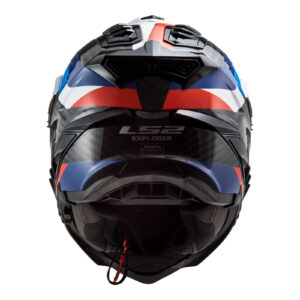 LS2 MX701 Explorer Carbon (2XL) Frontier - Black / Blue - LS2 MX701 Explorer Carbon (XL) Frontier - Black / Blue
