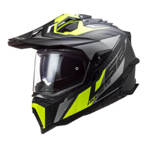 LS2 MX701 Explorer Carbon (2XL) Focus - Matte Titanium / Hi-Vis Yellow - LS2 MX701 Explorer Carbon (S) Focus - Matte Titanium / Hi-Vis Yellow