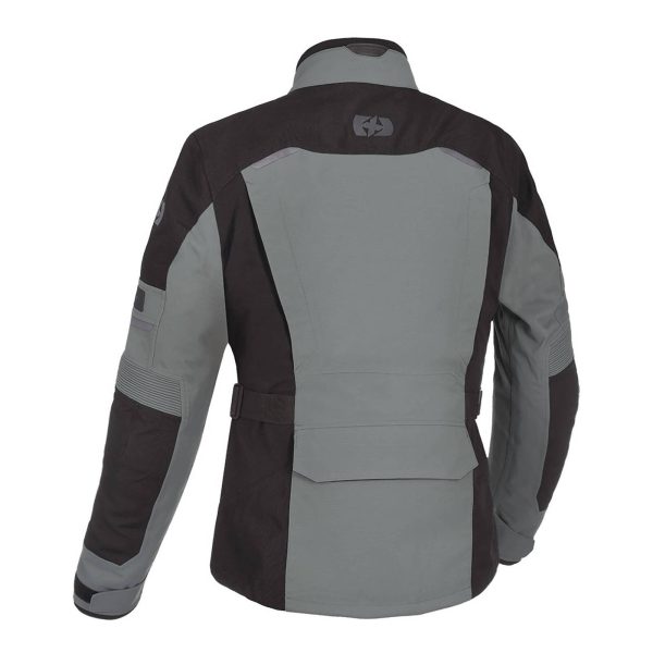 Oxford Mondial Laminate Jacket - Black / Grey (L)