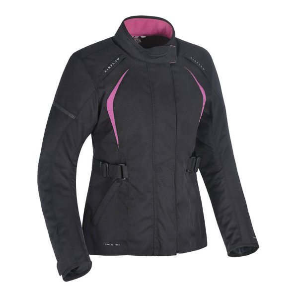 Oxford Ladies Dakota 2.0 Waterproof Jacket - Black / Pink (10)