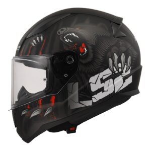 LS2 FF353 Rapid II (2XL) Claw - Black 06 - LS2 FF353 Rapid II (3XL) Claw - Black 06