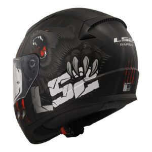 LS2 FF353 Rapid II (2XL) Claw - Black 06 - LS2 FF353 Rapid II (S) Claw - Black 06
