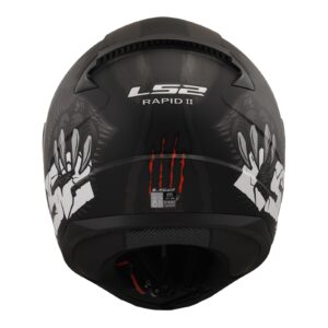 LS2 FF353 Rapid II (2XL) Claw - Black 06 - LS2 FF353 Rapid II (S) Claw - Black 06
