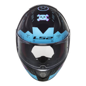 LS2 FF353 Rapid II (M) Player - Black / Sky Blue 06 - LS2 FF353 Rapid II (XL) Player - Black / Sky Blue 06