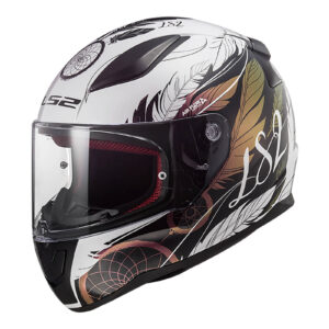 LS2 FF353 Rapid II (L) Boho - White / Black / Pink 06 - LS2 FF353 Rapid II (M) Boho - White / Black / Pink 06