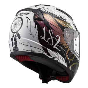 LS2 FF353 Rapid II (L) Boho - White / Black / Pink 06 - LS2 FF353 Rapid II (XS) Boho - White / Black / Pink 06