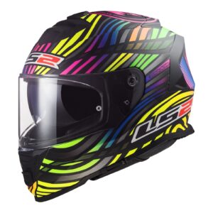LS2 FF800 Storm II (2XL) Power - Matte Black / Rainbow 06 - LS2 FF800 Storm II (M) Power - Matte Black / Rainbow 06