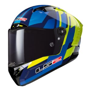 LS2 FF805C Thunder Carbon Helmet - Gas Blue / Hi-Viz Yellow (L) 06 - LS2 FF805C Thunder Carbon Helmet - Gas Blue / Hi-Viz Yellow (S) 06